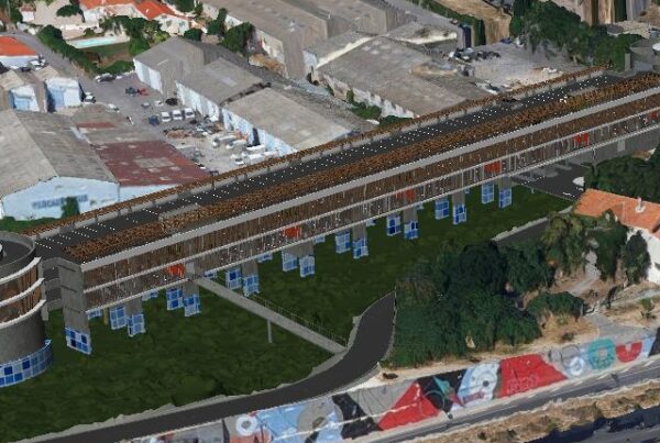 Modélisation 3D d&rsquo;un projet de parking relais